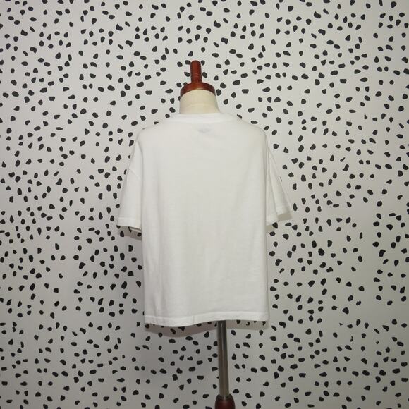 Old Navy The Breakfast Club Girls Retro Graphic Tie Front Shirt - Picture 3 of 6